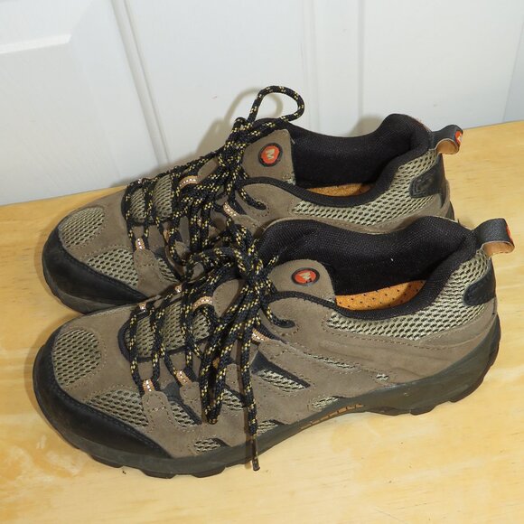Merrell Moab Ventilator Lace Hiking Shoes in Boulder Youth Size 6 - Picture 3 of 6